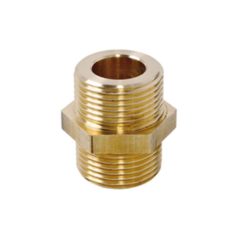 Barrel Nipple MM 1/4" Brass Fitting Climax Marine Services