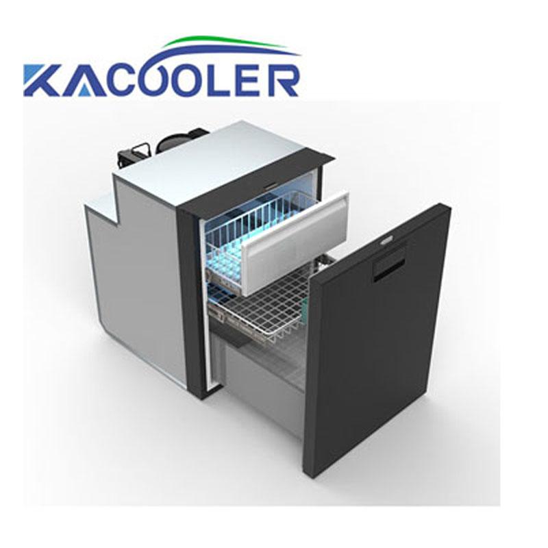KAKOOLER DC90DR RV Fridge freezer refrigerator 12V/24V Motor Fridge